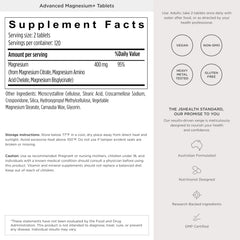 JSHealth magnesium supports muscles, bones, energy, and heart health.