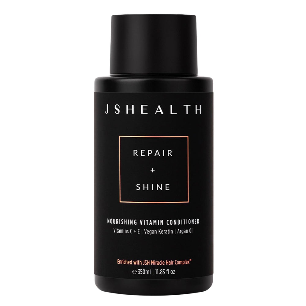 JSHealth Nourishing Conditioner bottle front showing vitamin-enriched formula for dry and color-treated hair
