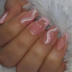 Jsiallye 12-size nail set size chart helps achieve a precise fit.