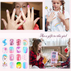 Jsiallye pre-glued nails save time for busy mornings and easy gifting.