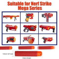 JTS Mega Dart refill close-up tip highlights compatibility and accuracy potential