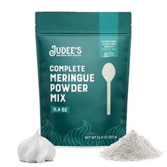 Judee's Gluten Free meringue powder bowl for smooth royal icing.
