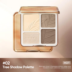JUDYDOLL Tree Shadow cream-textured powders blend smoothly for a seamless finish