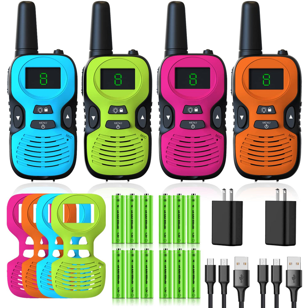 Jueion Walkie Talkies for Kids with color variety for personalized playtime
