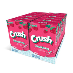 Juicy Mixes Crush Strawberry powder drink mix pack shot showing sugar-free hydration on the go.