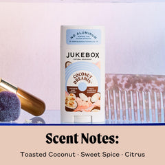 JUKEBOX odor-blocking technology helps you stay fresh throughout the day.