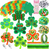 JULBEAR St Patrick's Day kit packaging shows contents for quick crafting.