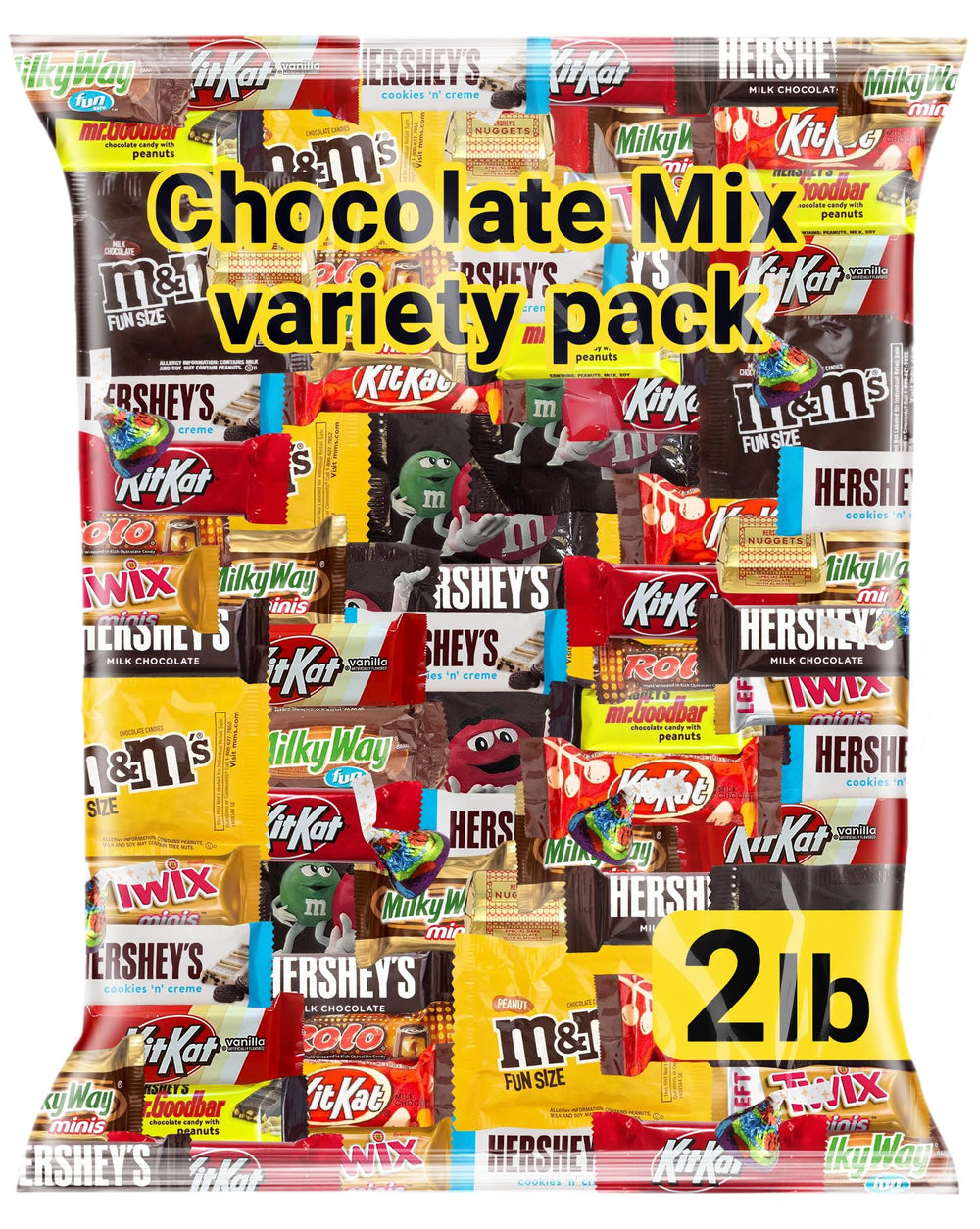 Jumblet Easter chocolate assortment with mini bars, ideal for party favors and Easter baskets.