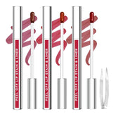 JUNECODE lip stain peel-off set packaging highlighting the complete color kit