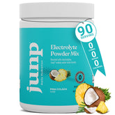 JUNP electrolytes pina colada tub highlights tropical hydration support