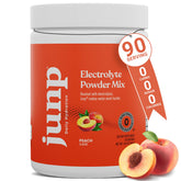 JUNP electrolytes powder no sugar tub for clean hydration.