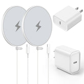 JUPAZIP long magnetic wireless charger with 10ft reach for flexible charging.