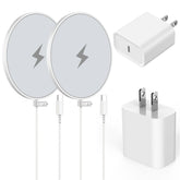 JUPAZIP long magnetic wireless charger with 10ft reach for flexible charging.
