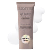 Jupiter Restoring Scalp Serum bottle pour shows easy, targeted scalp hydration.