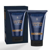 Just for Men CGX + THK bottle pour shows easy daily use for grey reduction and thickening.