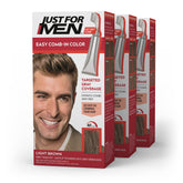 Just For Men Easy Comb-In Color packaging with comb applicator for quick gray coverage.