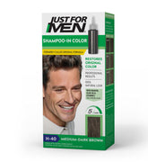Just For Men Shampoo-In Color bottle for quick gray coverage