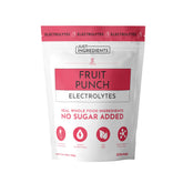 JUST INGREDIENTS Fruit Punch Electrolytes pour shows quick, refreshing hydration on the go
