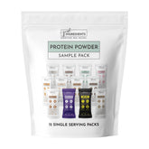 JUST INGREDIENTS protein powder packaging highlights a clean, grass-fed whey blend for daily protein.
