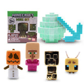 Just Toys Minecraft Mine Kit compacted sand block for hands-on mining.