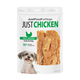 JustFoodForDogs chicken-breast-treats-sliced: easy, bite-sized rewards for training.