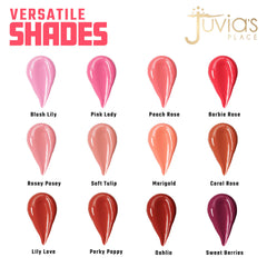 Smooth blend of Lily shade on cheek showing natural flush