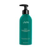 JVN Embody shampoo bottle front promises fuller-looking hair.