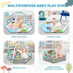 Jyusmile tummy time moon pillow providing comfortable head support