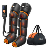 JZBRAIN leg massager worn on legs delivering heat and compression for daily relief