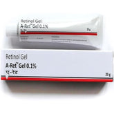 K6 Retinol Gel 0.1% bottle close-up for convenient nightly anti-aging care