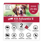 K9 Advantix large dog bottle front view showing flea and tick protection.