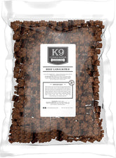 K9 Connoisseur beef lung treats in a bag, ideal for lean training rewards