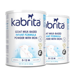 Kabrita goat milk formula tub front view for gentle digestion