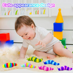 Kabvry Sensory Slug Crisp Sound, engaging hearing without loud distraction.