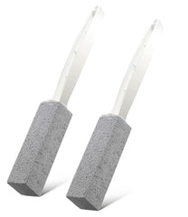 Kadden pumice stone toilet cleaner front view with ergonomic grip for quick stain removal