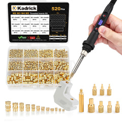 Kadrick 80W heat-set insert tool in box for quick setup
