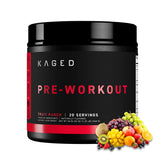 Kaged Original Pre-Workout Fruit Punch scoop ready to mix for focused training