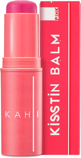 KAHI Kisstin Balm stick closeup shows creamy texture for lasting hydration.