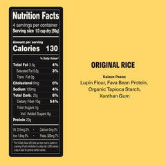 Kaizen Protein Rice Mediterranean serving with herb flavors for balanced meals.