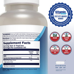 KAL bisglycinate capsules indicate gentle daily relaxation support.