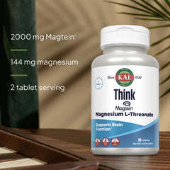 KAL Think Magnesium L-Threonate packaging emphasizing sustainable materials.