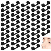 Kalione nose filters 100-pcs black packaging, soft sponge protection against overspray