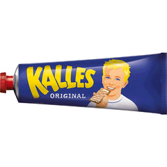 Kalles Original Swedish caviar spread tube, briny smoky cod roe flavor ideal for toast and eggs