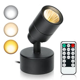 Kandicyar LED spotlight painting: vivid illumination enhances colors without glare.