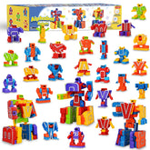 Kannove Alphabots transformable alphabet robots for imaginative play and learning