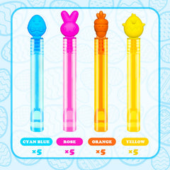Kannove Easter Mini Bubbles carrot design is a playful gift for egg hunts and classroom prizes.