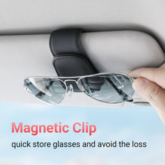 KanSmart magnetic closure keeps glasses stable without blocking your view.
