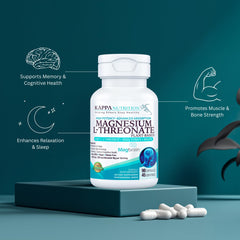 Kappa Nutrition MagBrain box packaging shown for daily supplementation.