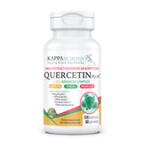 KAPPA NUTRITION Quercetin Plus bottle front showing the 3-in-1 formula and immune support potential