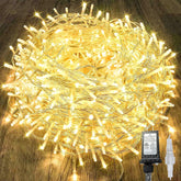 KAQ 240LED 88ft warm white bulbs glow for ambient outdoor lighting